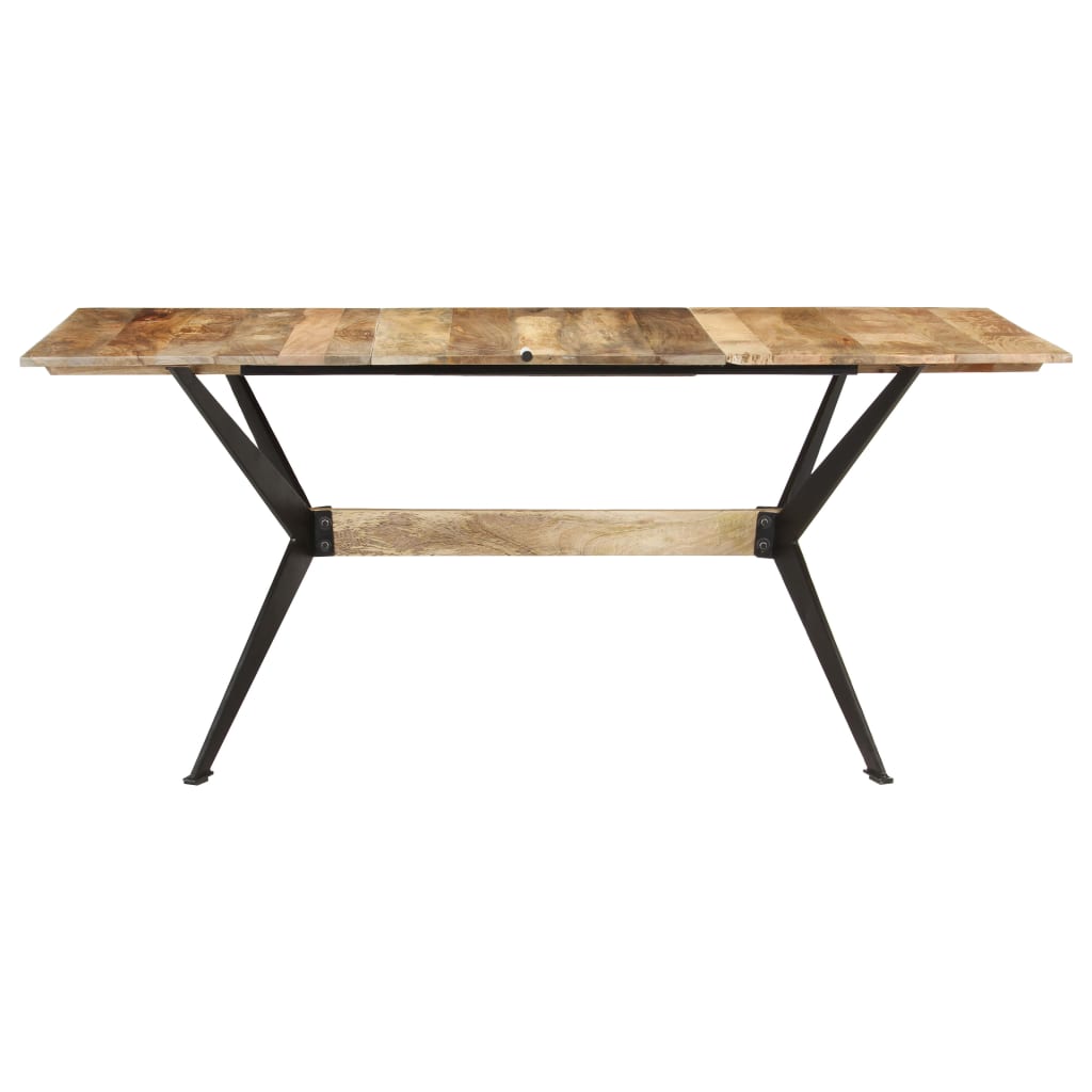 Dining Table 180 x 90 x 76 cm Solid Mango Wood