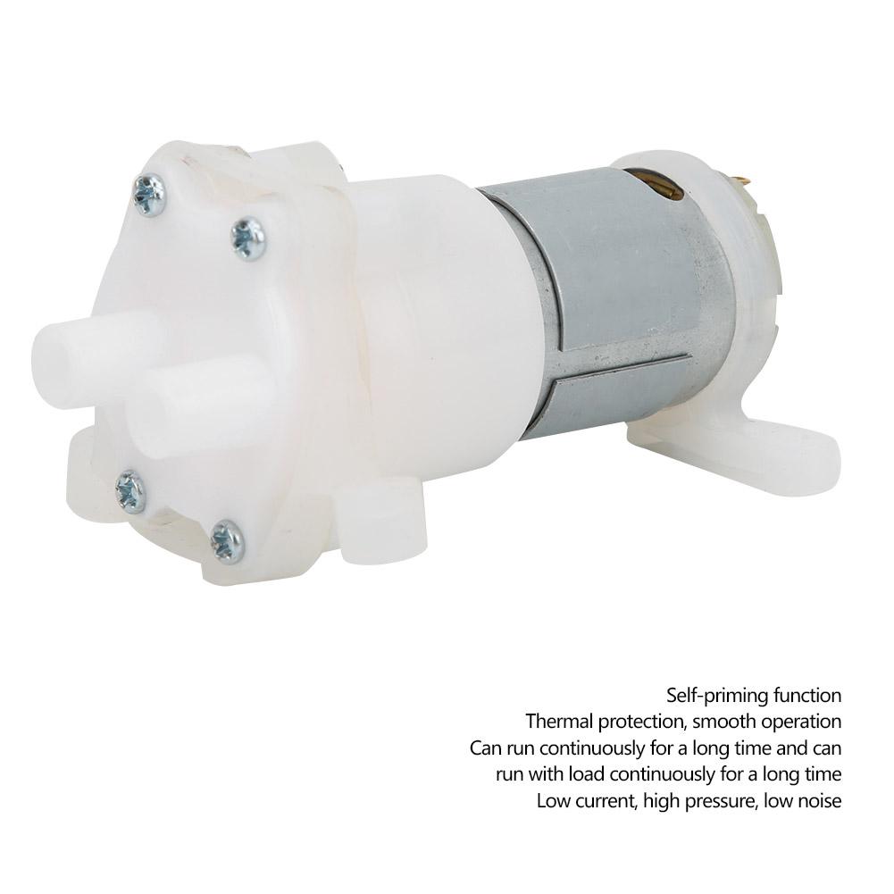 Pompă Miniatură Autoamorsantă DC612V 380 Pompă cu Diafragmă 1 ~ 5 Metri Înălțime de Aspirație
