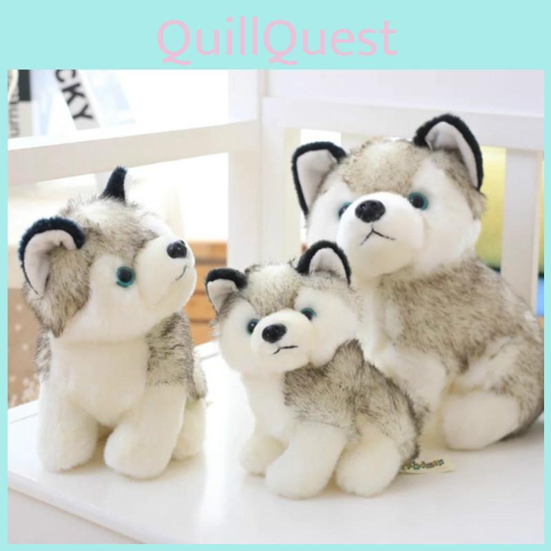Adorable Husky Plush Doll Soft Toy Perfect Christmas Gift For Kids And Babies