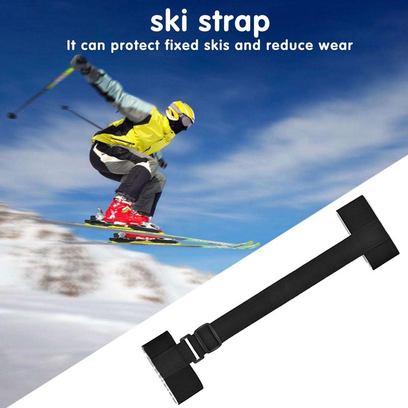 Ski Shoulder Carrier Strap Adjustable Ski Holder Straps Portable Snowboard Carrying Strap for Men Women Kids