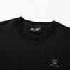 Kelme Men's Long Sleeve Crew Neck Sweatshirt with One-Point Logo (Black, L)