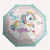 Magical Unicorn Cloud Sticker Decal for Kids Room DecorUmbrella, Portable 3-Fold Compact Umbrella,Christmas Gift ES480