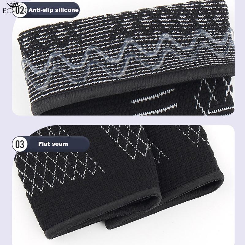 Unisex Compression Ankle Support Socks Compression Running Ankle Socks Wicking Cushioned Athletic Relief  Socks