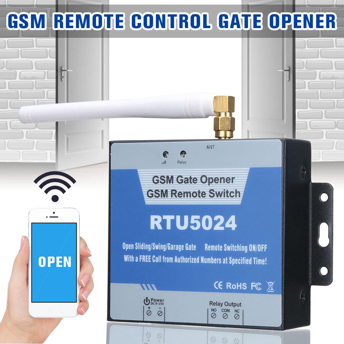 RTU5024 Mobile Remote WiFi GSM Door Opener and Motor Controller