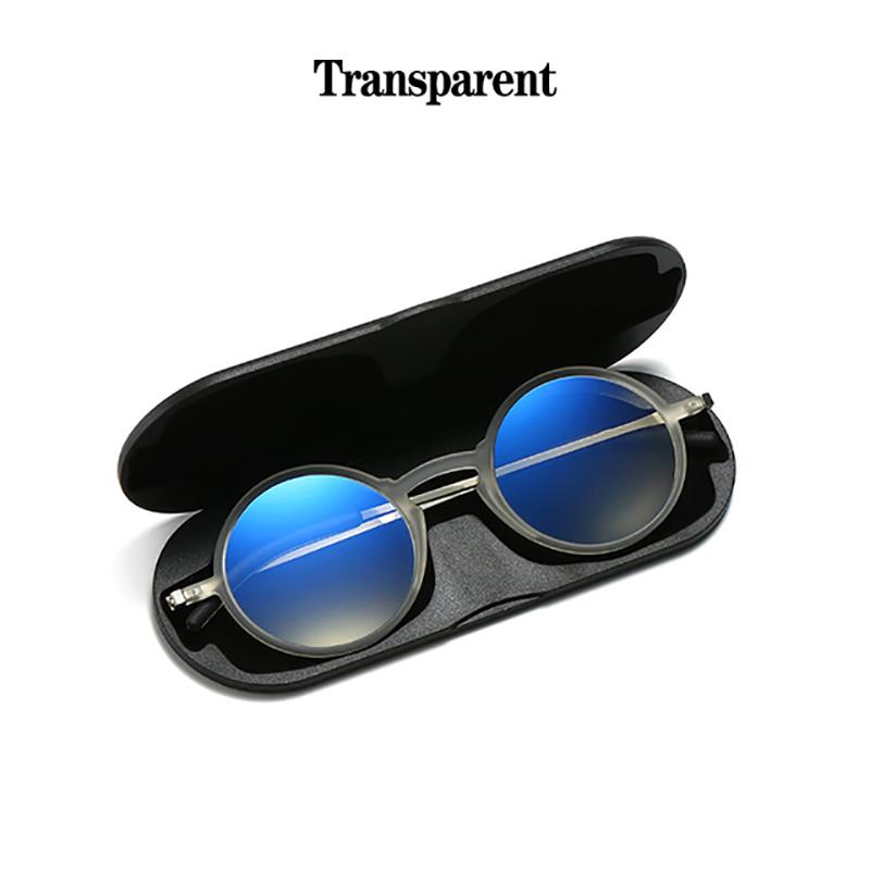 May Flower Frame Female Grade Glasses Anti-blue Light Men's Reading Glasses With Case Eyeglasses Frame Women's Óculos De Grau +4