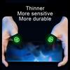 2Pcs Gaming Finger Covers Luminous Sensitive High Elasticity Sweat-proof Non-slip Touch Screen 0.3mm Ultra-thin Mobile Gaming Thumb Gloves Sleeves