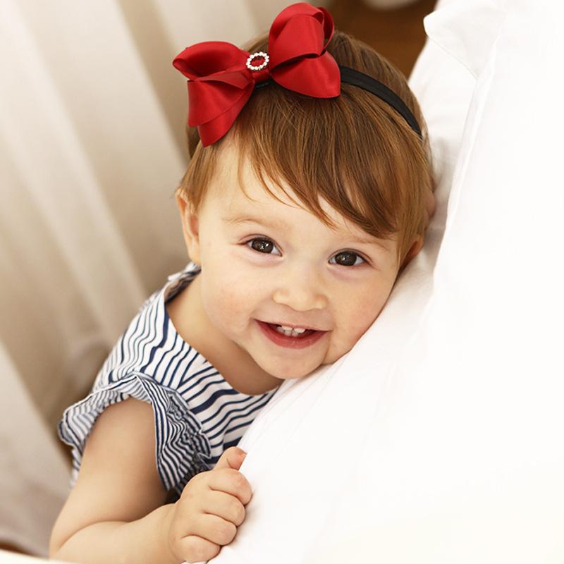 Kawaii Flower Headband Rabbit Ears Turban Headband Baby Girls Kids Hair Bows Head Bands Accessories for Children Headdress