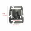 2pcs Rotating flashlight clip, water pipe clip, backpack clip, 25mm webbing tactical buckle, outdoor camping accessories