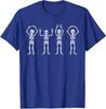 Rolig Stat Skelett Ohio Vintage Halloween Unisex T-shirt