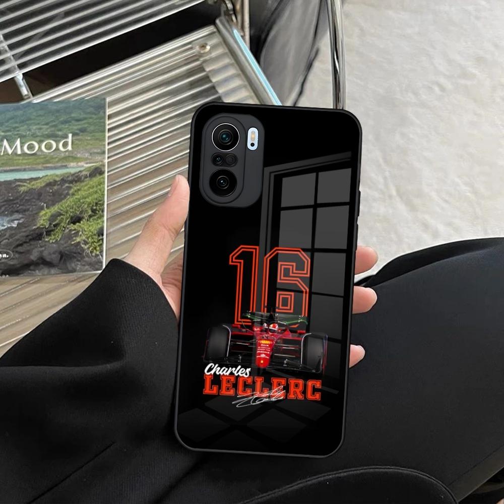 Charles Leclerc 16 F1 Phone Case for Xiaomi 14 13 12 11 13t 12t 11t POCO M6 M5 X6 X5 F6 F5 Ultra Pro Lite 5G Toughened Glass