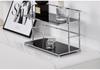 Premium Layered Acrylic Storage Rack for Cosmetics and Cups