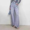 Spring 2025 Wide-Leg Flattering Jeans: Loose Fit, Hip-Covering, Banana Pants Style (5P2E11540)