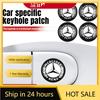 For Mercedes Benz 2Pcs Car styling Lock Keyhole Stickers Decoration Protection For Mercedes Benz C180 C200 C260 C300 W108 W124 W