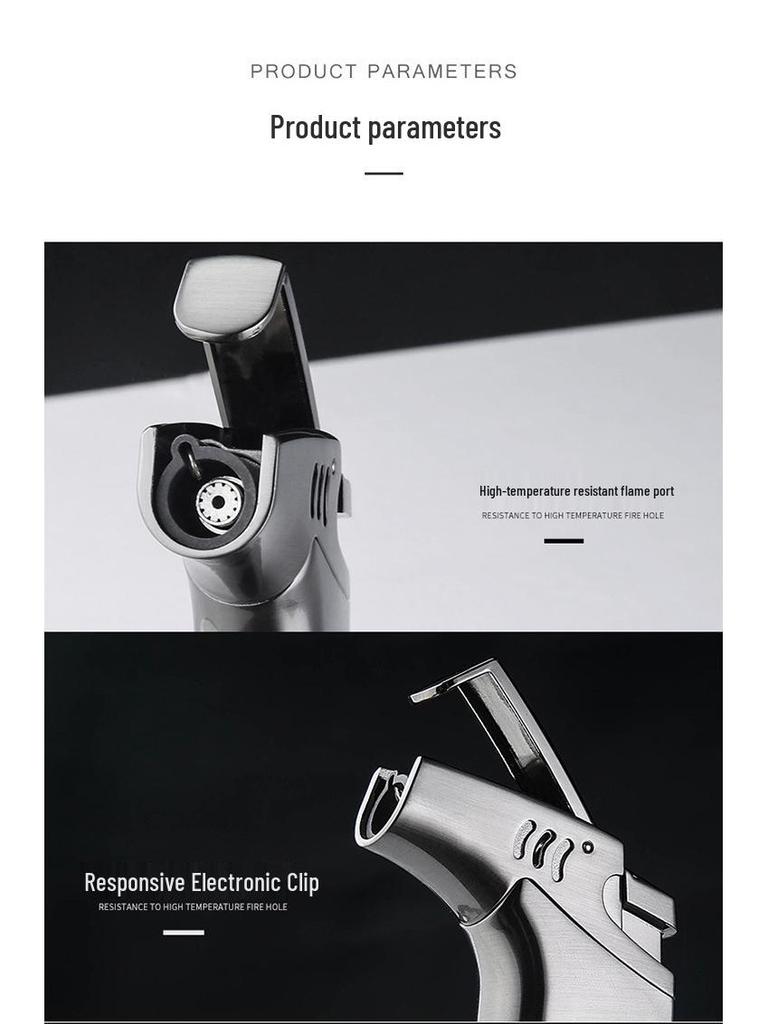 Flying Elephant Metal Jet Torch Lighter for Cigars, Mosquito Coils, and Incense.