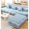 Ice Silk Sofa Cover Summer Seat Cushion Non Slip Sofa Mat Cooling Pad Protector For Hot Weather Stylish Sofa Throw For Living Room Use
