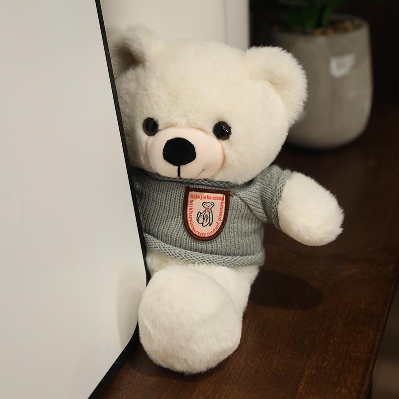 Bowtie Teddy Bear Plush Toys Boys Girls Lovely Cartoon Soft Stuffed Animals Dolls Sleeping Pillow Home Decoration Plush Toys