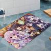 Anime Hyperdimension Neptunia Floor Mat Rectangle Anti-slip Home Soft Badmat Front Door Indoor Outdoor Mat Welcome Doormat