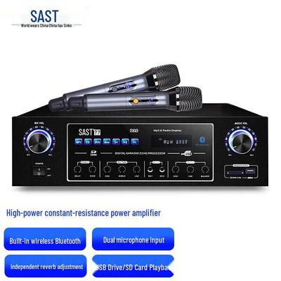 SAST D26 Professioneller Karaoke-Leistungsverstärker CN-Stecker (Adapter enthalten)