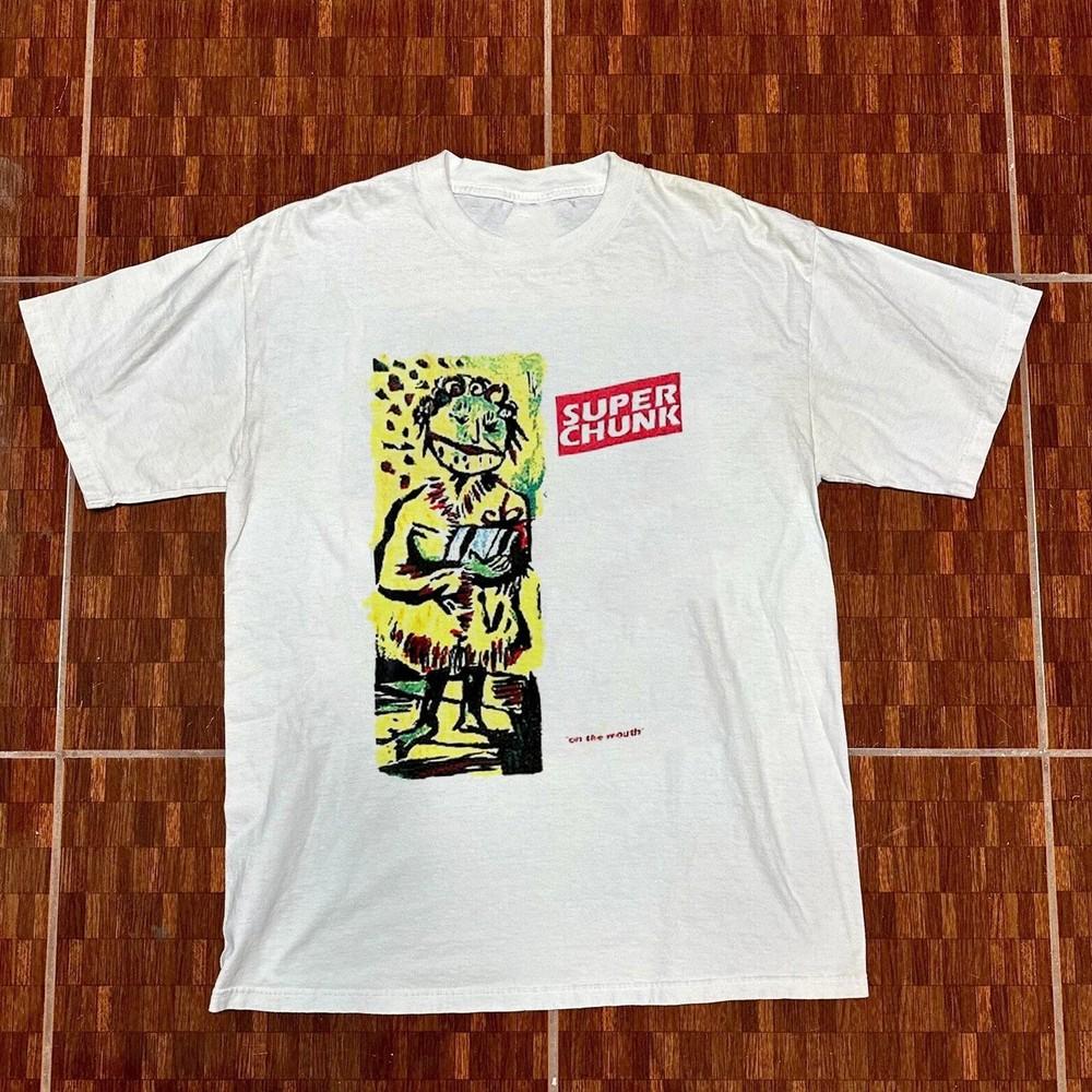 Superchunk On The Mouth 1992 White Full Size Gift fan Shirt Unisex T-Shirt XXXL