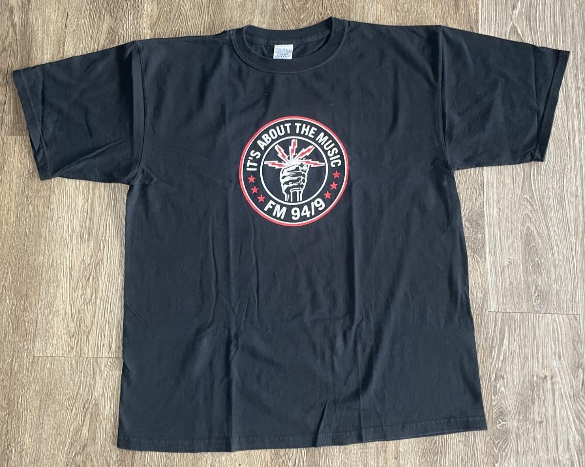 90s Y2K Alt Rock Music Skater Grunge 94.9 Radio San Diego Mens Black XL T Shirt Unisex T-Shirt XL