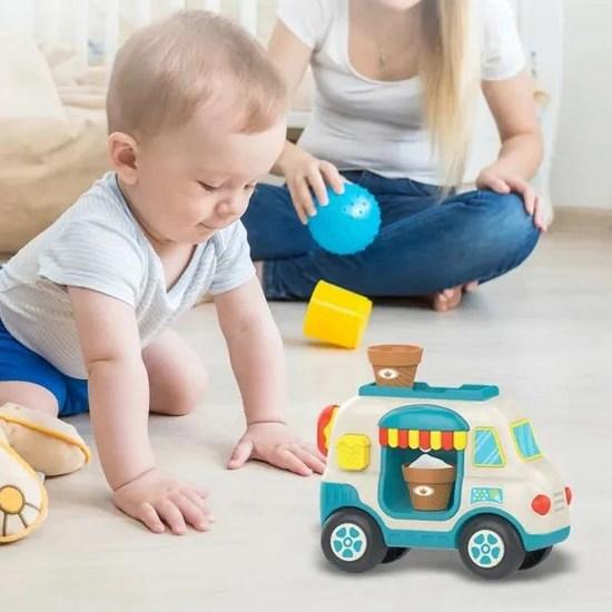 Joy Kids Bubble Ice Cream Truck Bath Toy, Korean Bath Toys