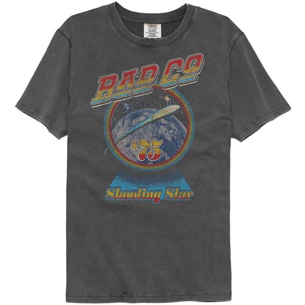 Bad Company Shooting Star Officially Licensed Short Sleeve Comfort Color T 160