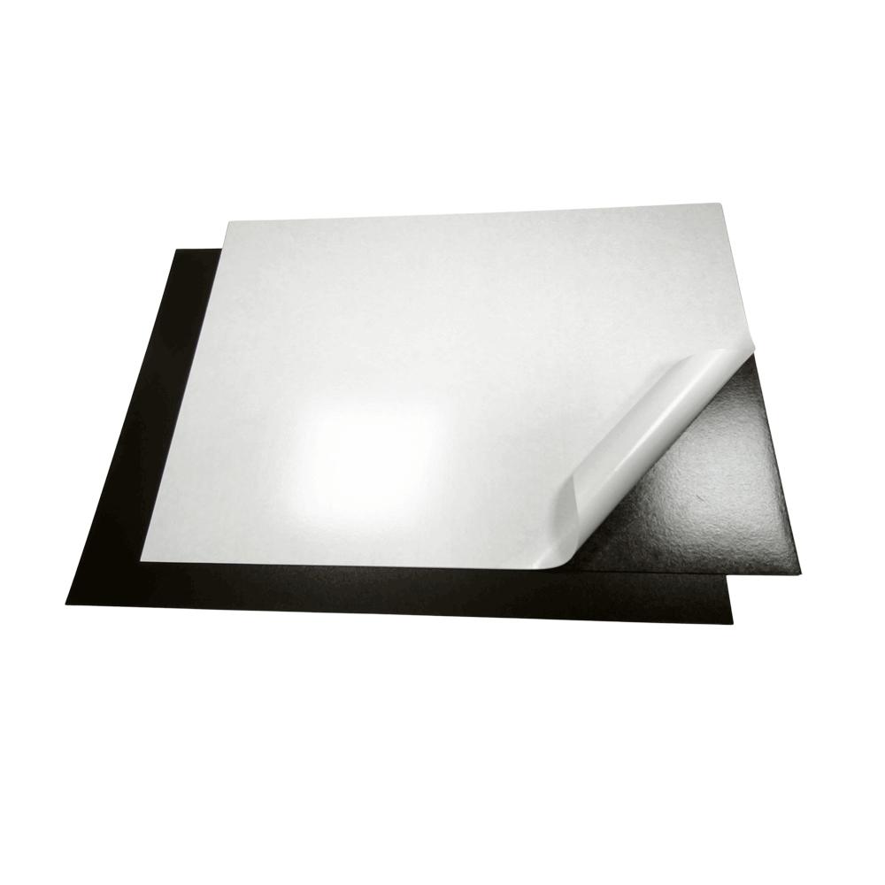 A4 Sheet of Magnetic Foil Magnet 0.4 Mm with Glue