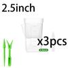 15 pots d'arrosage automatique pour plantes Mini pots à semis Pot de fleur en plastique translucide Pot de propagation de plantes avec réservoir