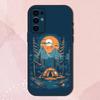 Mountain nature outdoor camping Phone Case For Samsung S24,S21,S22,S23,S30,Ultra,S20,Plus,Fe,Lite,Note,10,9,5G Black Soft Shell