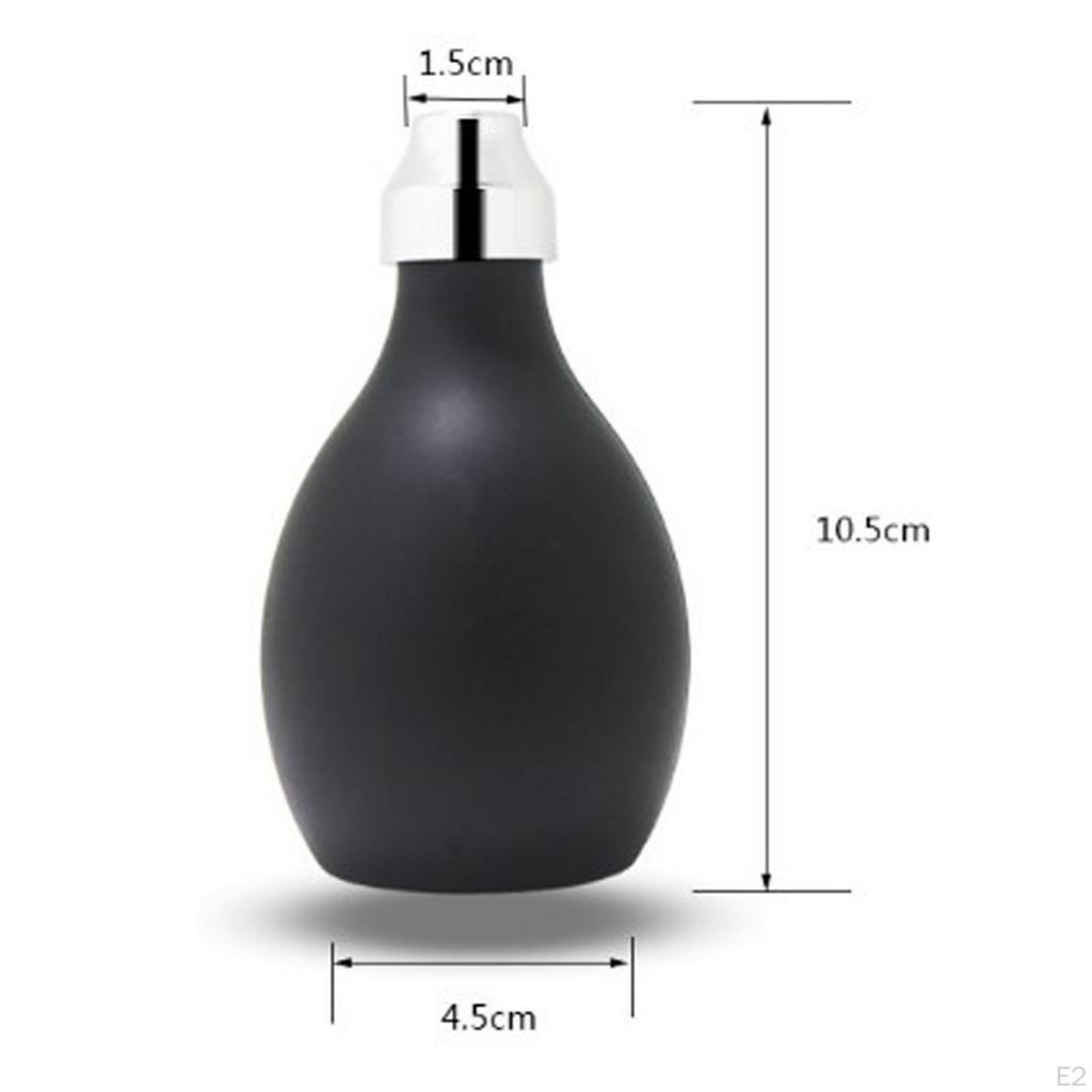 2 Pieces Salon Powder Spray Bottle Hairdressing Tools Silicone Hair Empty for