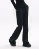 MOAA Raw Edge Flare Sweatpants (Black)