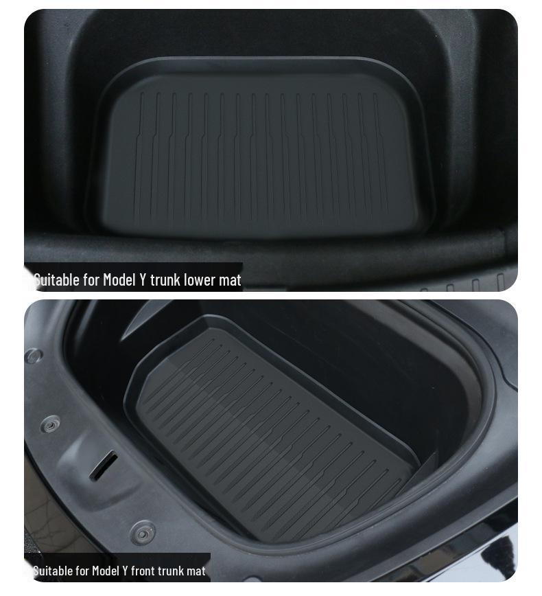 Tesla Model 3/Y Full Coverage Floor & Trunk Mats (RHD) - Front & Rear