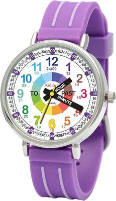 Kiddus Anglais Éducatif Éducatif Fabriqué en Grand Succès Promotion Analogique Remise de Diplôme Entrée Célébration Filles Montre, Montre pour Enfants, Espagne,