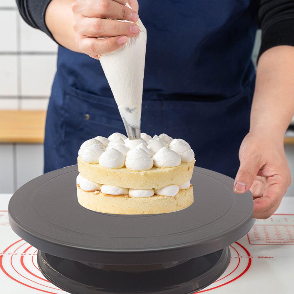 360° Rotation Cake Decorating Kit Cake Turntable Baking Accessories