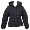 MONCLER [Good condition/Domestic regular/21 year old] HERBE hoodie down Jacket O blackUsed