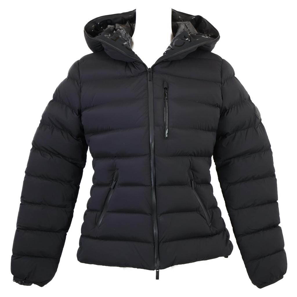 MONCLER [Good condition/Domestic regular/21 year old] HERBE hoodie down Jacket O blackUsed