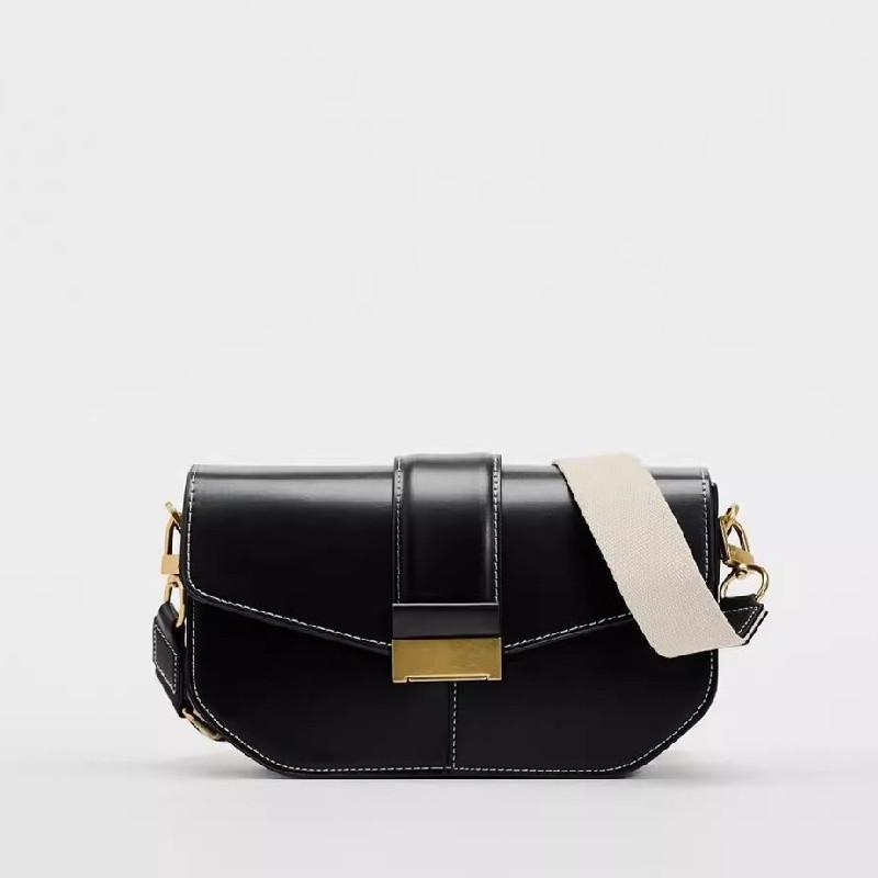 

Retro Leather Crossbody Bags For Women Monochromatic Shoulder Bags For Ladies Simple Armpit Bags Premium Durable