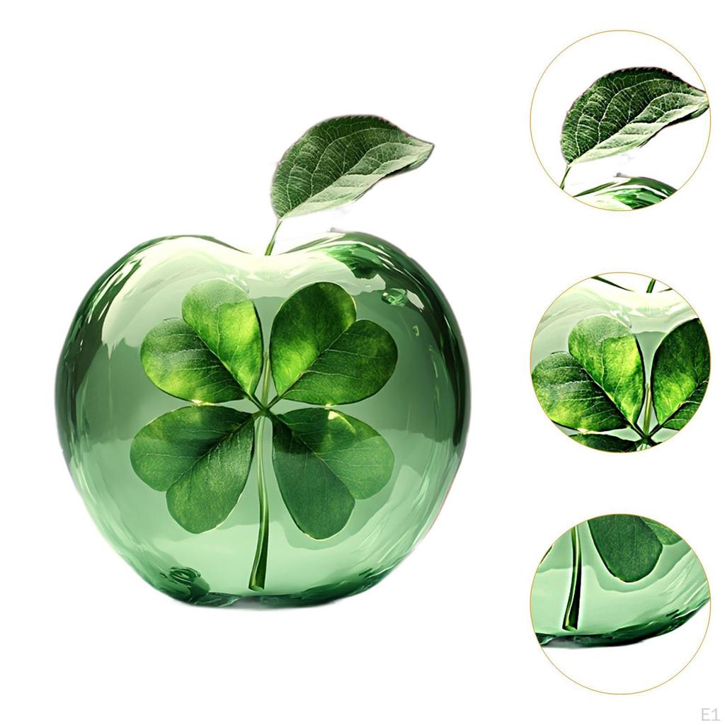 2D Flat Acrylic Table Decoration ST Patricks Day Ornament Collectible Gift Accent Desktop Apple