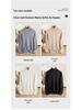 Men's 100% Pure Cashmere High-Neck Sweater - Autumn/Winter White Knit Base Layer