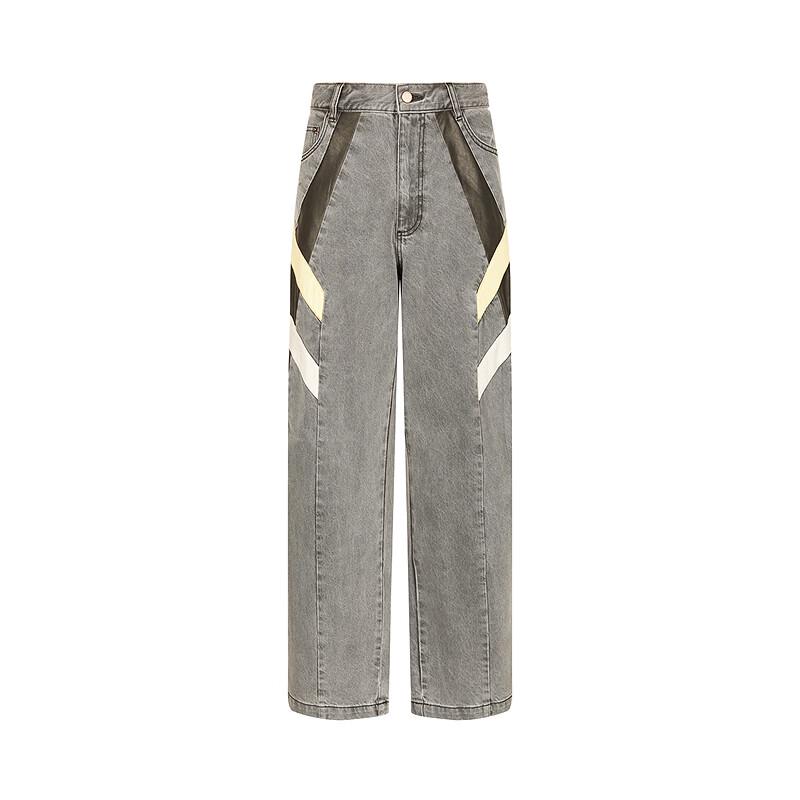 CROQUIS Men's 2025 Fall Loose Straight Denim Jeans