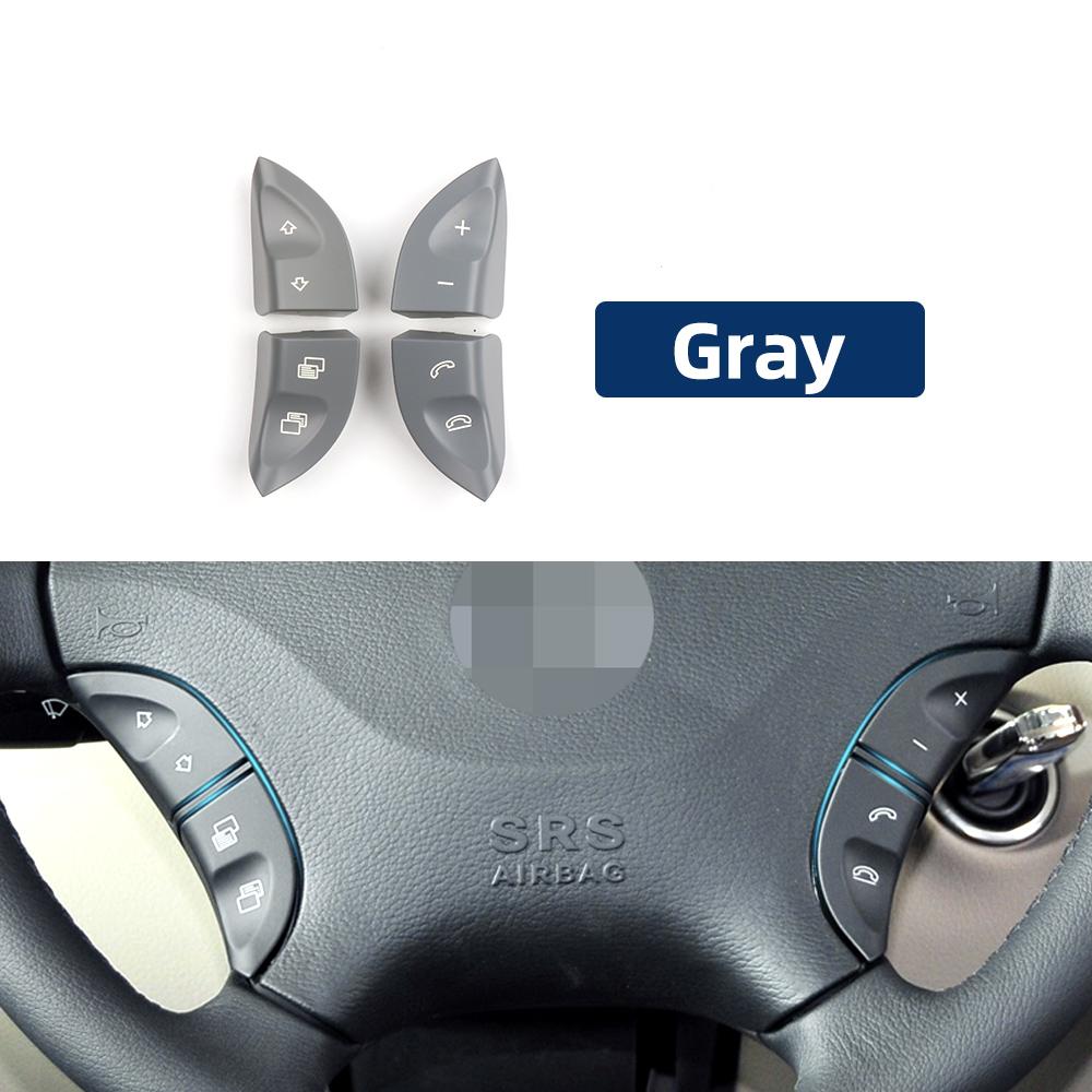 Kryt tlačítek multifunkčního spínače na volantu pro Mercedes Benz W220 W215 S430 S500 S600 CL500 CL600 1998-2006