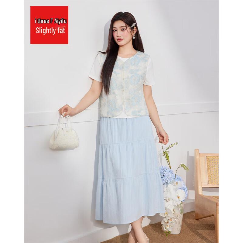 IEF Plus Size Elegant Two-Piece Set L