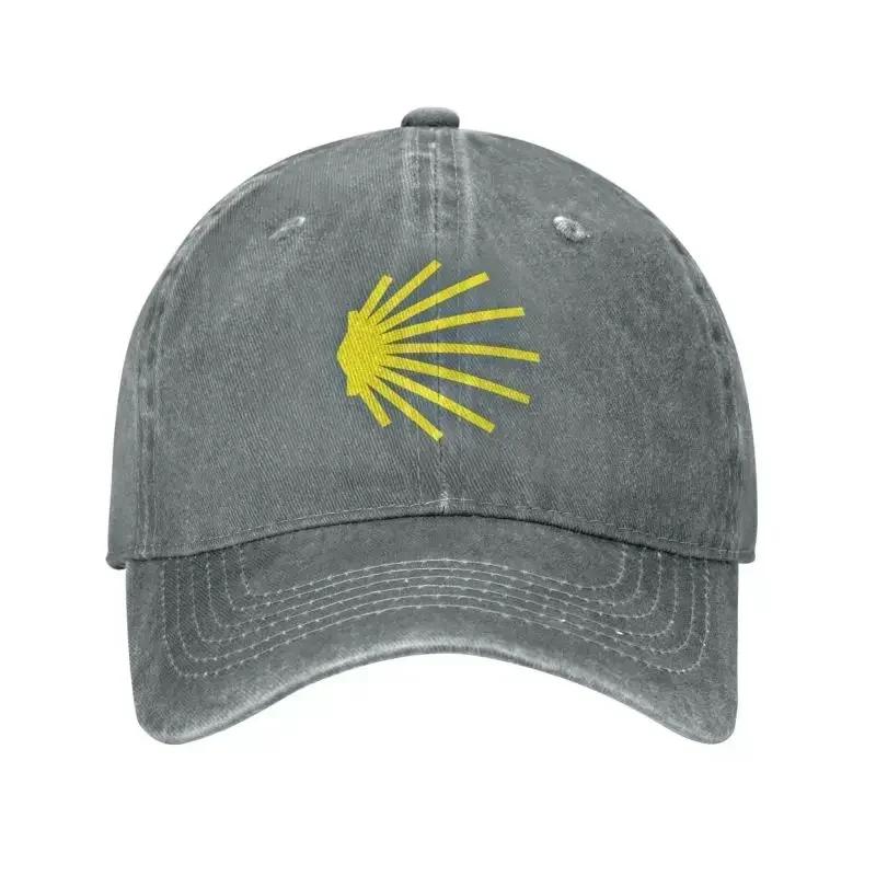 Custom Unisex Cotton Camino De Santiago De Compostela Shell Saint Baseball Cap Adult Adjustable Dad Hat for Men Women Outdoor