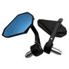 2PCS Universal Pedal Rod End Handlebar Rearview Mirror Of Motorcycle Rearview Mirror Aluminum Alloy Rearview Mirror Accessories