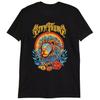 Stick Figure Lion Monarch T-Shirt, Front Printed, S-4XL. Unisex T-Shirt