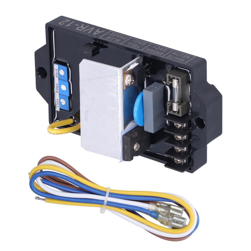 Spannungsregler Generator Kunststoff Einstellbares Potentiometer Kompatibles Leistungsgerät AVR‑12