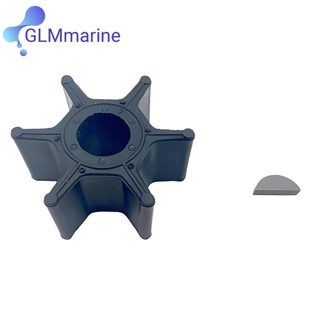 Water Pump Impeller W/ Key 17461-92D00 Fits for Suzuki Marine 2-Stroke DT8 DT9.9 8 9.9 HP Outboard Motor 17461-92D01 17461-92D02