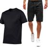 2023 Herren Sommer Mode Kurzarm & Lange Hose Set für Teenager Outdoor-Sport