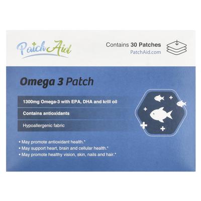 Omega 3 Plåster, 30 Ark