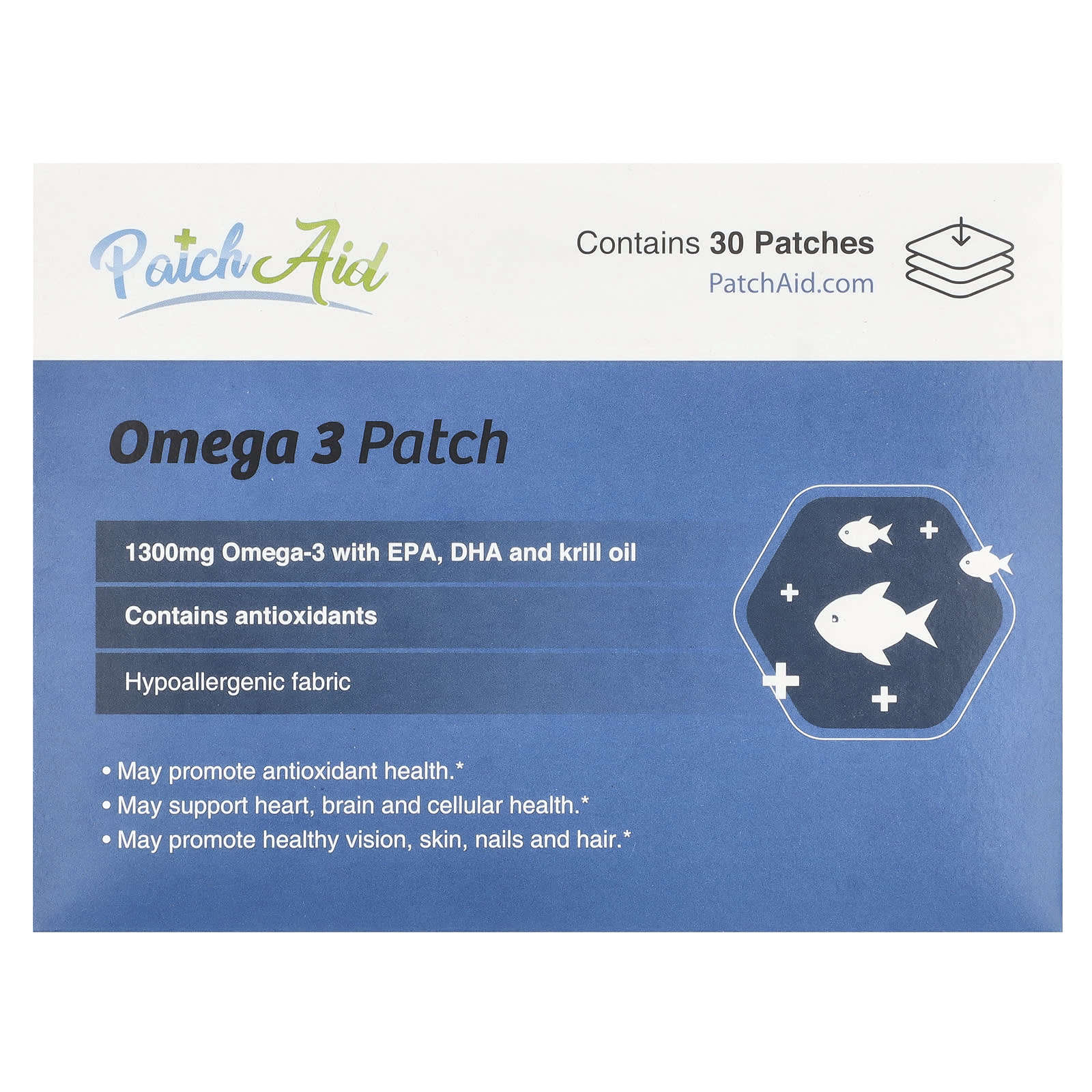 

Пластыри Омега-3, 30 штук